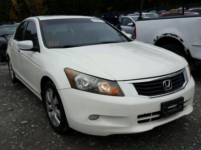 1HGCP36828A057668 - 2008 HONDA ACCORD EXL WHITE photo 1