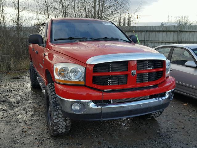 1D7KS28C56J127381 - 2006 DODGE RAM 2500 S RED photo 1