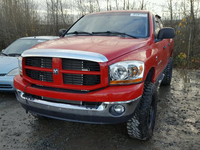 1D7KS28C56J127381 - 2006 DODGE RAM 2500 S RED photo 2