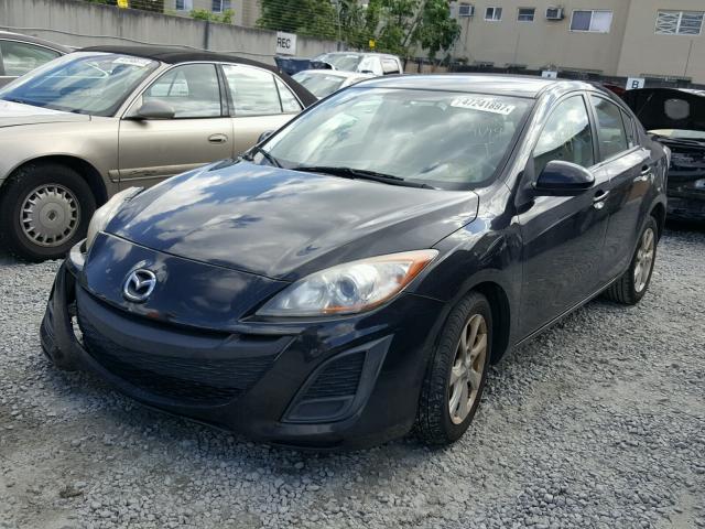 JM1BL1SF7A1247034 - 2010 MAZDA 3 I CHARCOAL photo 2