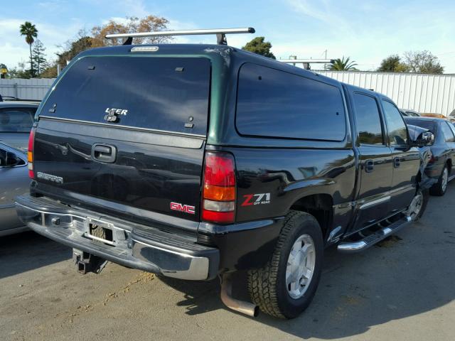 2GTEK13T451287964 - 2005 GMC NEW SIERRA BLACK photo 4