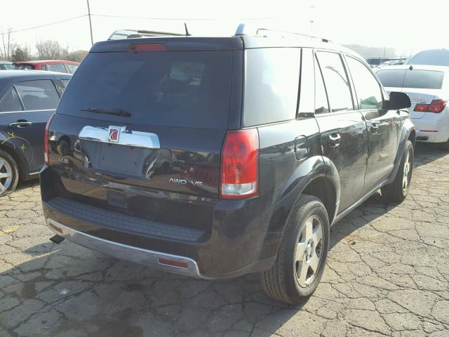 5GZCZ63407S857274 - 2007 SATURN VUE BLACK photo 4