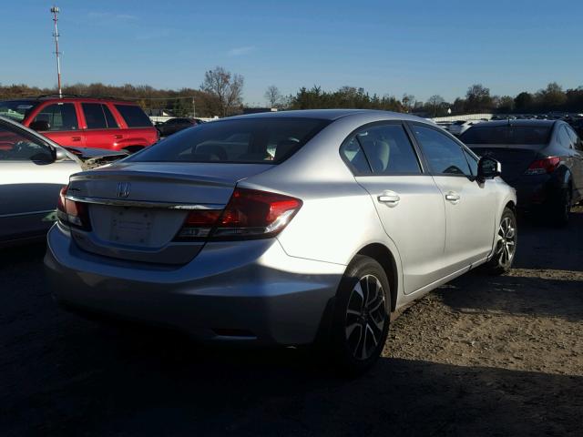 19XFB2F88DE230489 - 2013 HONDA CIVIC EX SILVER photo 4