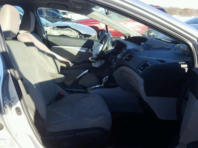 19XFB2F88DE230489 - 2013 HONDA CIVIC EX ვერცხლისფერი ფოტო 5