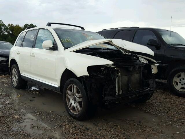 WVGZM77L85D081362 - 2005 VOLKSWAGEN TOUAREG 4. WHITE photo 1