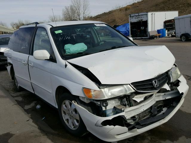 5FNRL18964B076157 - 2004 HONDA ODYSSEY EX WHITE photo 1