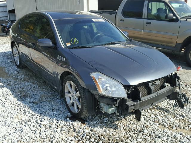 1N4BA41E28C826369 - 2008 NISSAN MAXIMA SE GRAY photo 1