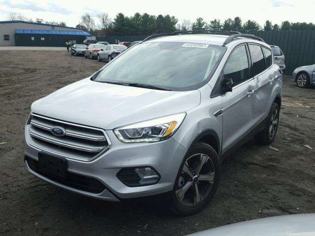 1FMCU9GDXHUC93274 - 2017 FORD ESCAPE SE 银色 照片 2