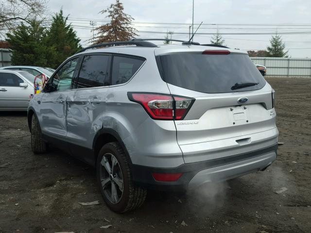 1FMCU9GDXHUC93274 - 2017 FORD ESCAPE SE SILVER photo 3