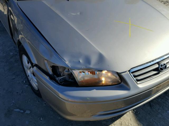 4T1BG22K51U073031 - 2001 TOYOTA CAMRY CE GRAY photo 9