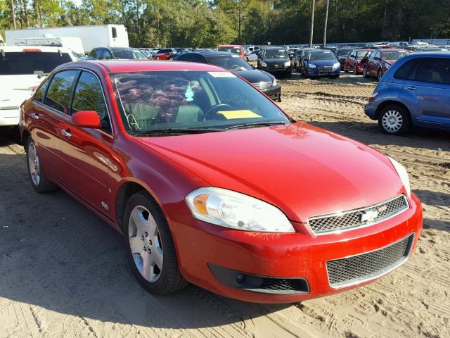 2G1WD58C789107308 - 2008 CHEVROLET IMPALA SUP RED photo 1