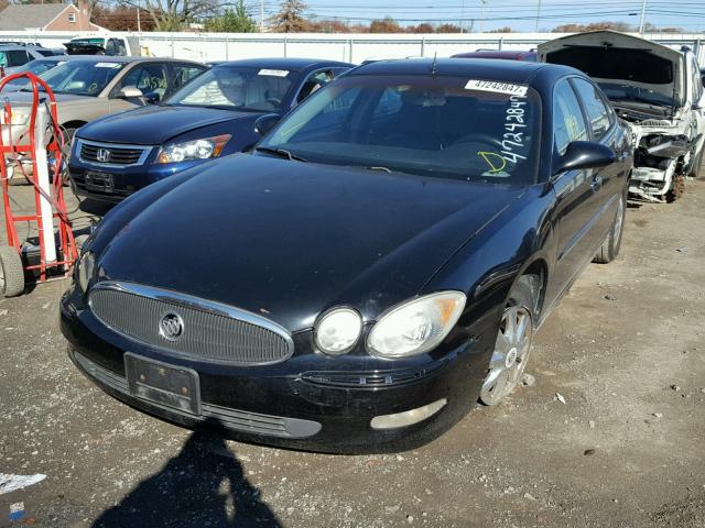 2G4WD532X51254508 - 2005 BUICK LACROSSE C BLACK photo 2