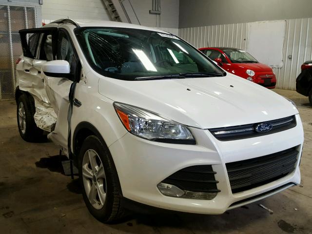 1FMCU0GX3FUB62495 - 2015 FORD ESCAPE SE WHITE photo 1