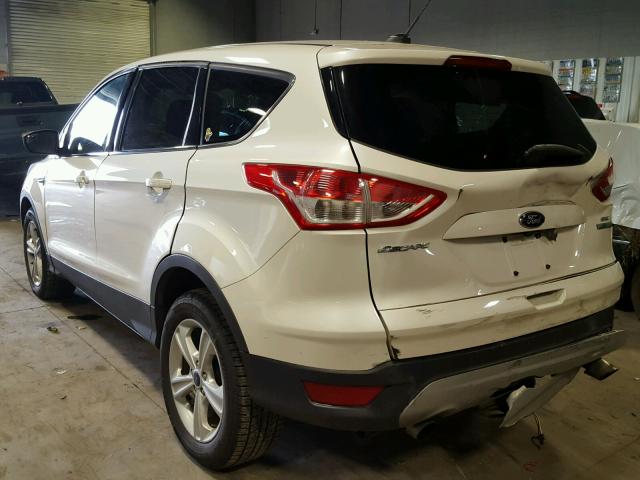 1FMCU0GX3FUB62495 - 2015 FORD ESCAPE SE WHITE photo 3