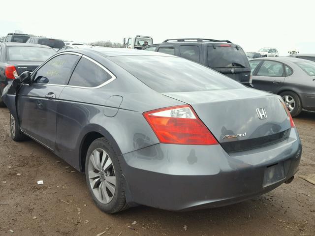 1HGCS1B32AA015438 - 2010 HONDA ACCORD LX GRAY photo 3