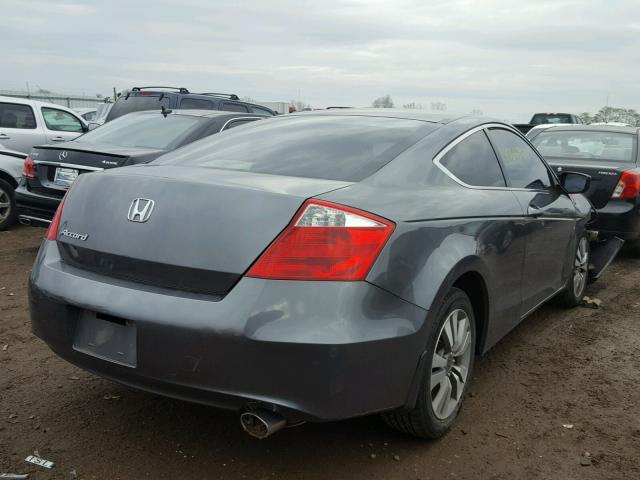 1HGCS1B32AA015438 - 2010 HONDA ACCORD LX GRAY photo 4