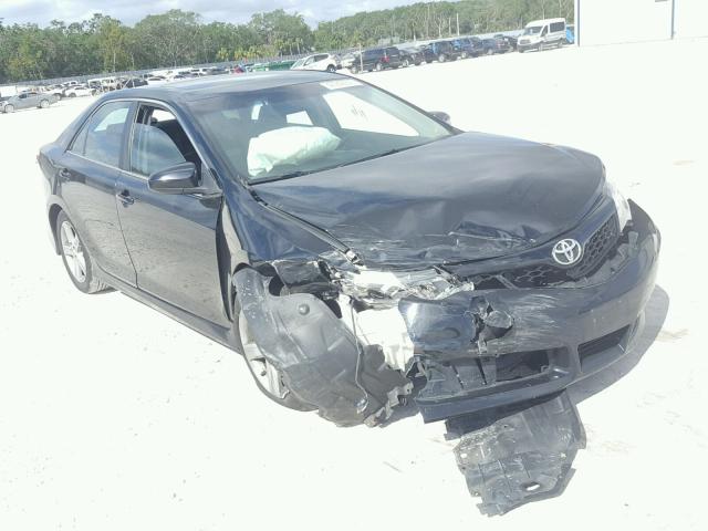 4T1BF1FK4CU532978 - 2012 TOYOTA CAMRY BASE BLACK photo 1