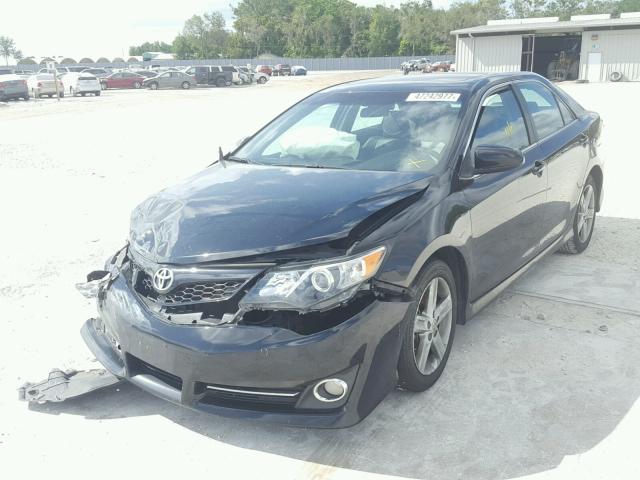 4T1BF1FK4CU532978 - 2012 TOYOTA CAMRY BASE BLACK photo 2