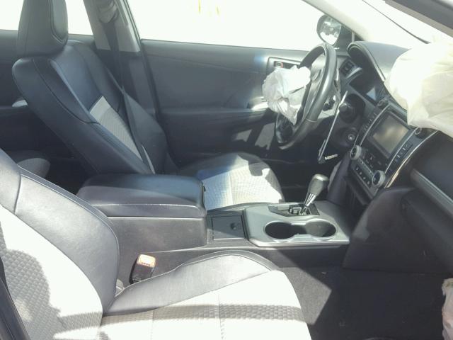 4T1BF1FK4CU532978 - 2012 TOYOTA CAMRY BASE BLACK photo 5