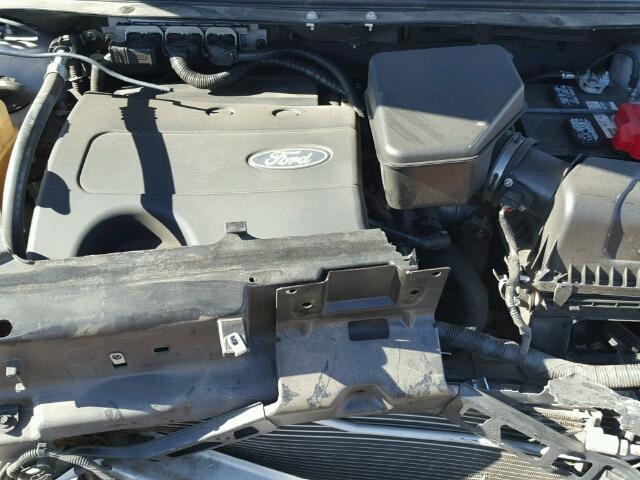 2FMDK3GC4DBB16122 - 2013 FORD EDGE SE SILVER photo 7