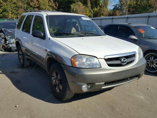 4F2YU08101KM02191 - 2001 MAZDA TRIBUTE LX WHITE photo 1