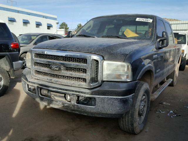 1FTSW21P95EB80846 - 2005 FORD F250 SUPER CHARCOAL photo 2