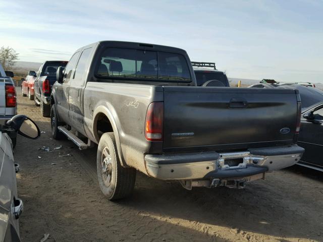 1FTSW21P95EB80846 - 2005 FORD F250 SUPER CHARCOAL photo 3