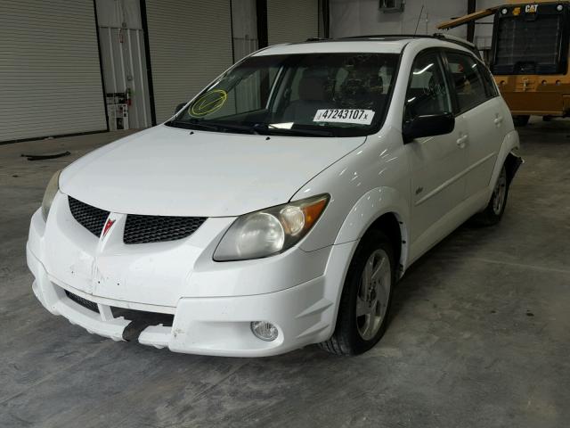 5Y2SL62854Z417668 - 2004 PONTIAC VIBE WHITE photo 2