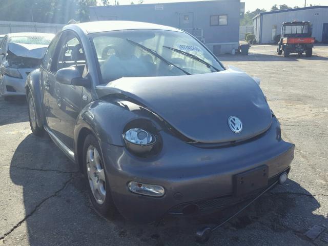 3VWCB21C42M410597 - 2002 VOLKSWAGEN NEW BEETLE 银色 照片 1