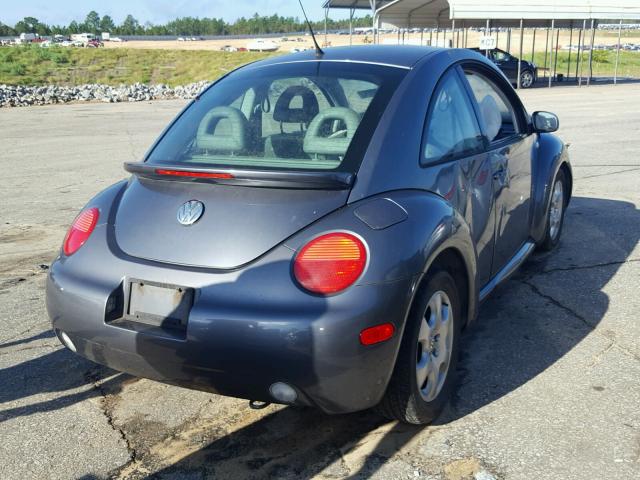 3VWCB21C42M410597 - 2002 VOLKSWAGEN NEW BEETLE 银色 照片 4