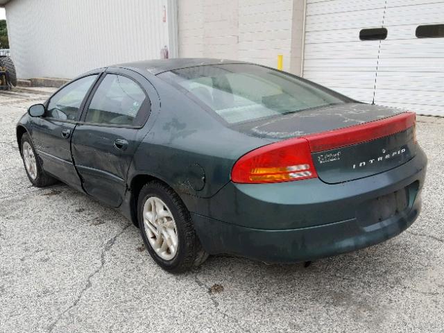 2B3HD46RXWH119605 - 1998 DODGE INTREPID GREEN photo 3