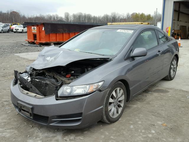 2HGFG1B86BH516832 - 2011 HONDA CIVIC EX ნაცრისფერი ფოტო 2