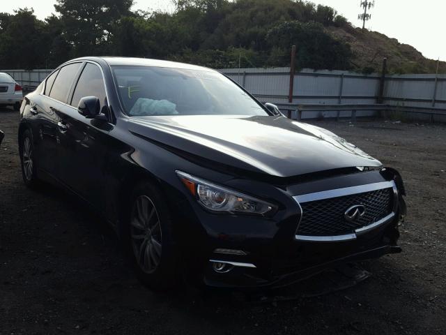 JN1BV7AR6FM408684 - 2015 INFINITI Q50 BASE BLACK photo 1