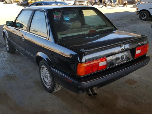 WBAAA2300KEC49431 - 1989 BMW 325 I AUTO BLACK photo 3