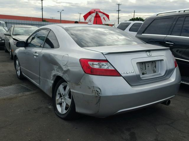 2HGFG12877H544873 - 2007 HONDA CIVIC EX SILVER photo 3