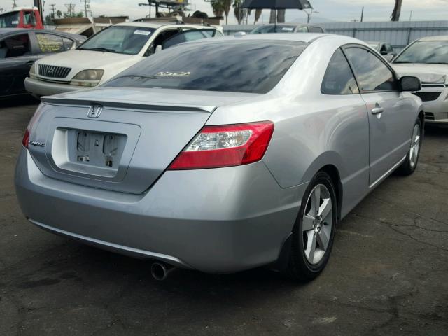 2HGFG12877H544873 - 2007 HONDA CIVIC EX SILVER photo 4