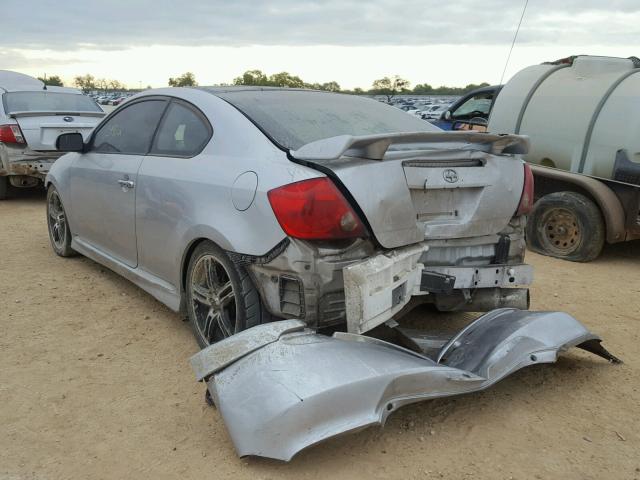 JTKDE177860118455 - 2006 TOYOTA SCION TC 银色 照片 3