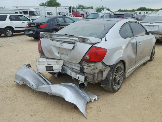 JTKDE177860118455 - 2006 TOYOTA SCION TC 银色 照片 4