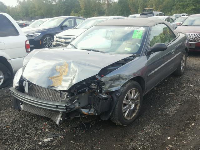 1C3EL65R44N127614 - 2004 CHRYSLER SEBRING LI GRAY photo 2