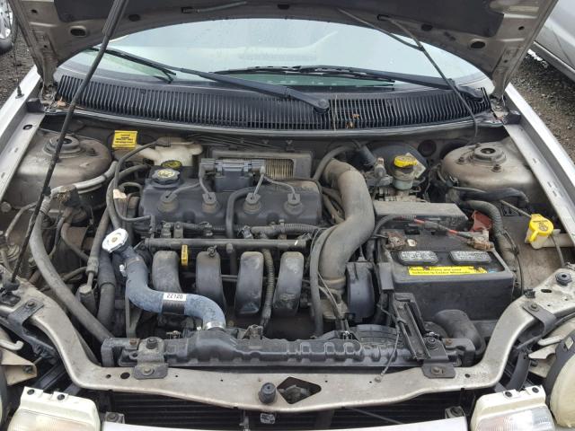 1B3ES42C2WD618017 - 1998 DODGE NEON HIGHL GRAY photo 7