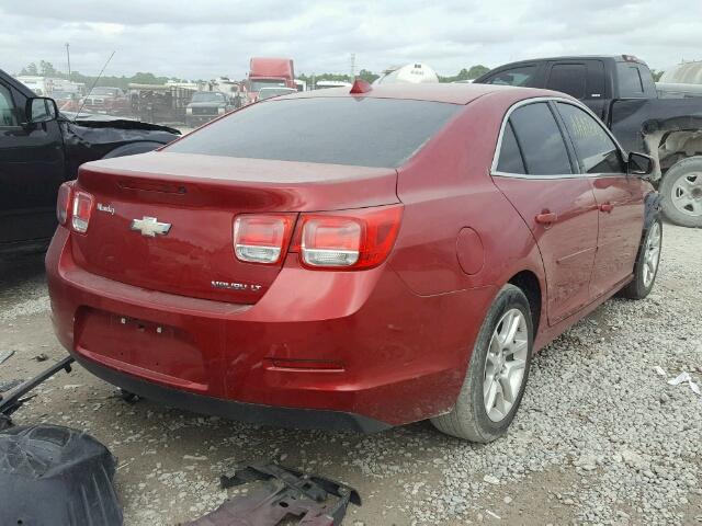 1G11C5SL6EF130250 - 2014 CHEVROLET MALIBU 1LT RED photo 4