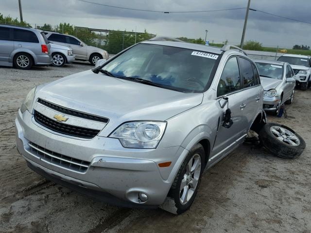 3GNAL4EK3DS578029 - 2013 CHEVROLET CAPTIVA LT SILVER photo 2