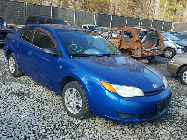 1G8AN12F24Z116177 - 2004 SATURN ION LEVEL BLUE photo 1