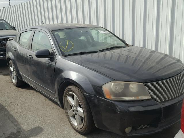 1B3LC76M98N649982 - 2008 DODGE AVENGER R/ BLACK photo 1