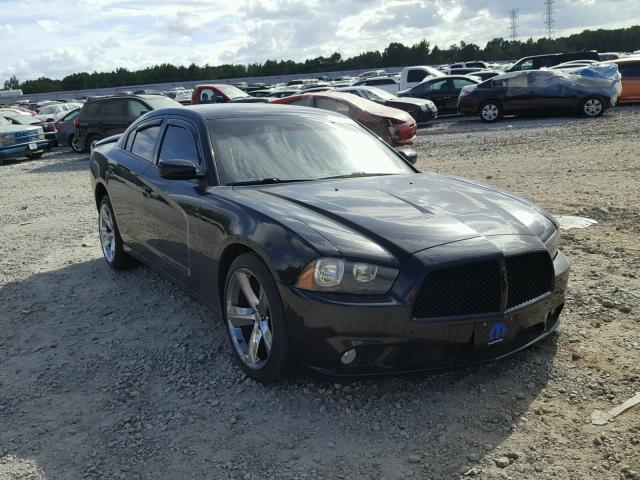 2C3CDXHGXCH129265 - 2012 DODGE CHARGER SX BLACK photo 1