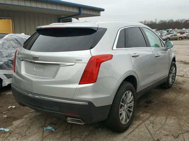 1GYKNBRSXHZ153528 - 2017 CADILLAC XT5 LUXURY SILVER photo 4