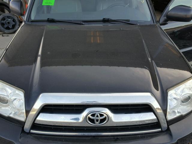 JTEZU14R98K014341 - 2008 TOYOTA 4RUNNER SR BLACK photo 7