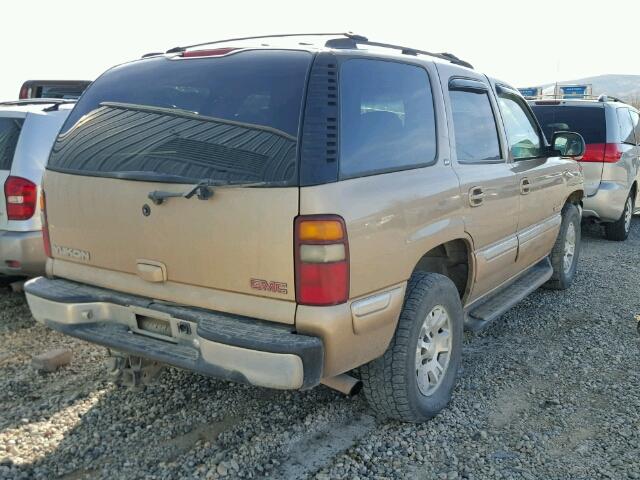 1GKEK13T51J231360 - 2001 GMC YUKON GOLD photo 4