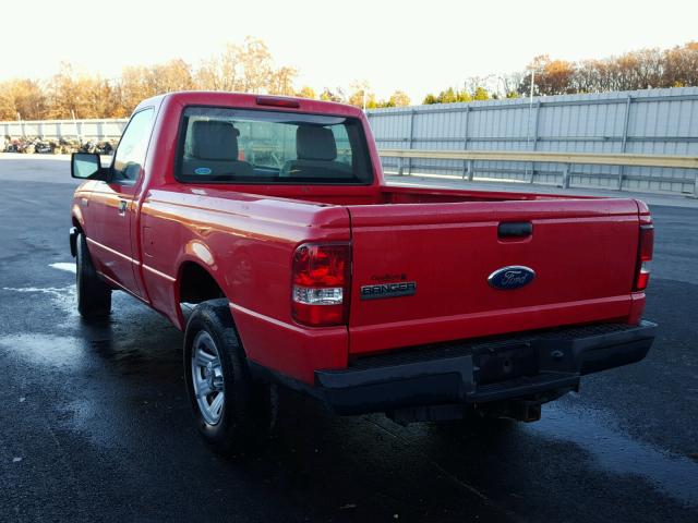 1FTKR1ADXBPA83341 - 2011 FORD RANGER RED photo 3