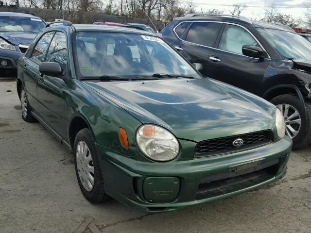 JF1GG65502G830771 - 2002 SUBARU IMPREZA TS GREEN photo 1